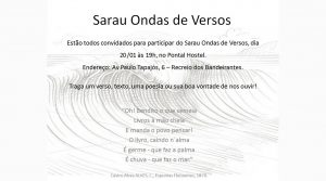 Sarau Ondas de Versos